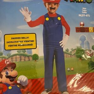Family Costume Set! Four costumes included! Mario, Luigi, Peach, Donkey Kong